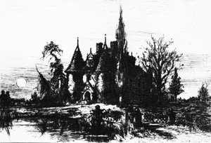 La casa di Usher, illustrazione da 
