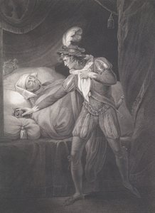 Il Palazzo di Westminster: Re Enrico e il Principe di Galles da Robert Thew
