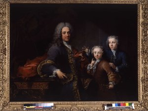 Monsieur de Saint Cannat e i suoi figli da Robert Tournieres