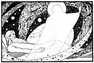 Disegno per il Libro di Giobbe, 1913 da Robert Traill Rose
