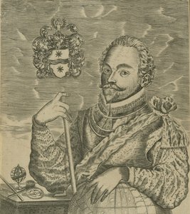 Ritratto di Sir Francis Drake, 1628 da Robert Vaughan