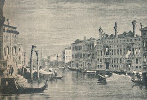 Palazzo Mocenigo, 1830, 1925 da Robert Wallis