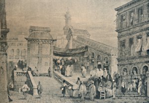 Il Rialto, c1830, 1925 da Robert Wallis