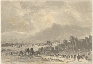 Paesaggio - Rocce e montagne da Robert Walter Weir