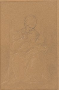 Madre e bambino da Robert Walter Weir
