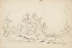 Scena dopo Salvator Rosa da Robert Walter Weir