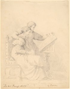 "È solo uno schizzo di fantasia" da Robert Walter Weir