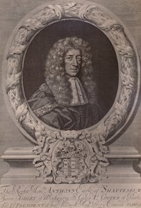 Anthony Ashley Cooper, 1° conte di Shaftesbury, statista inglese, c1680 da Robert White