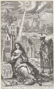 Britannia piange per lo stato del paese, 1682