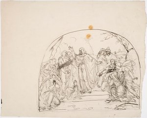 Cristo risuscita i morti da Robert Wilhelm Ekman
