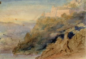 Palazzolo, Italian Landscape da Robert Wilhelm Ekman