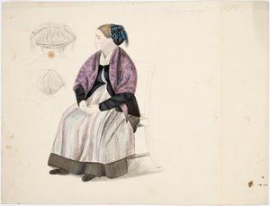Contadina di Lappvesi da Robert Wilhelm Ekman
