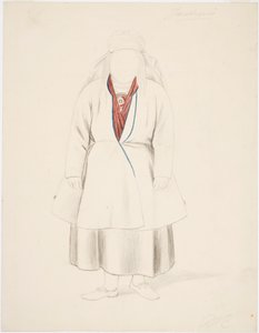 Contadina in piedi di Joutseno da Robert Wilhelm Ekman