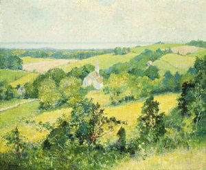 Colline del New England da Robert William Vonnoh
