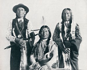 Un gruppo di Algonchini, 1912