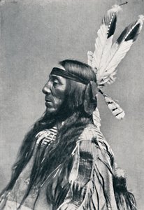 Vista di profilo di un Sioux, 1912