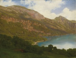 Veduta dal Rigi sul Lago di Lucerna, 1857 da Robert Zund