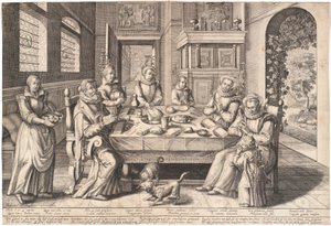 La preghiera a tavola da Robert de Baudous