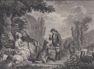 La riconoscenza di Fonrose da Robert de Launay