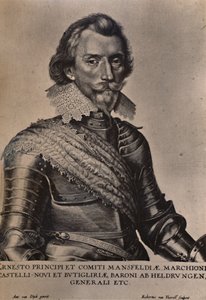 Conte Ernst von Mansfeld, generale tedesco della Guerra dei Trent