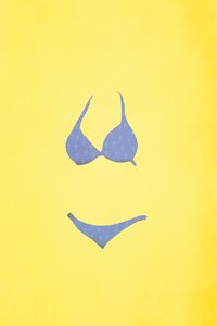 Bikini frontale, 2022