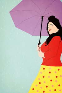 Scarlet Sotto la Pioggia