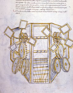 Arte della guerra: studio sulle macchine militari, illustrazione tratta da 