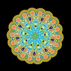 Ruota di pesci tropicali da Robyn Parker