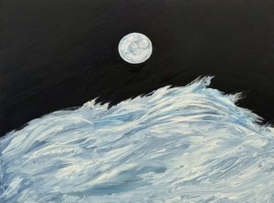 Onde oceaniche al chiaro di luna da RodMacIver
