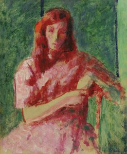 Una giovane ragazza triste (La signora rossa)