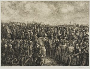 Cesare e i suoi prigionieri da Rodolphe Bresdin