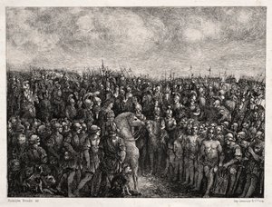 Cesare e i suoi Prigionieri da Rodolphe Bresdin