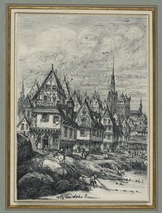 Porto peschereccio da Rodolphe Bresdin