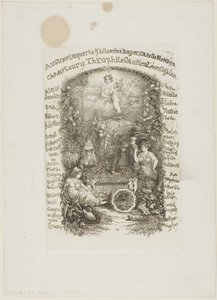 Frontespizio per la Revue Fantaisiste da Rodolphe Bresdin