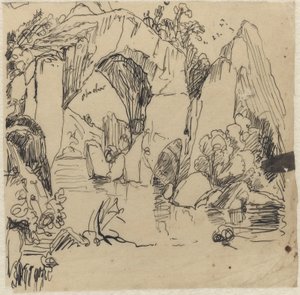 Paesaggio da Rodolphe Bresdin