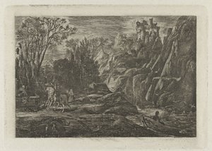Cavaliere e morte nel paesaggio