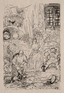 Interno del filatore da Rodolphe Bresdin