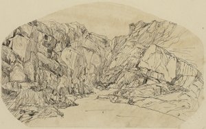 Vapore in una gola da Rodolphe Bresdin