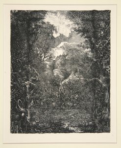 La città oltre la palude da Rodolphe Bresdin
