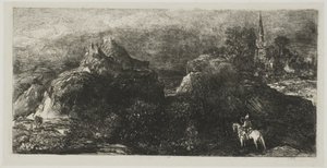 Il ritorno del cavaliere da Rodolphe Bresdin