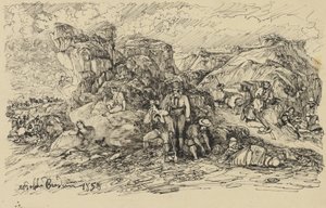 I Contrabbandieri, 1858 da Rodolphe Bresdin