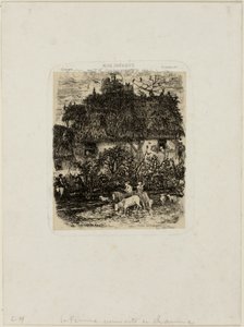 La Fattoria dal Tetto di Paglia, da Revue Fantaisiste da Rodolphe Bresdin