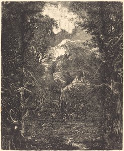Le città dietro la palude da Rodolphe Bresdin