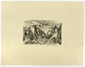 Senza Titolo (Possibilmente Cesare e le Sue Legioni) da Rodolphe Bresdin