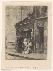 Negozio di stampe da Rodolphe Piguet