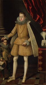Principe Filippo e il nano, Miguel Soplillo, c.1620