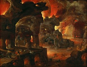 Orfeo negli Inferi da Roelandt Jacobsz. Savery
