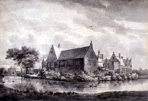 Il Castello di Marquette, Olanda, c.1646-47 da Roelandt Roghman