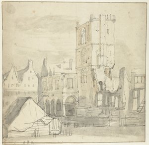 Rovine del Vecchio Municipio di Amsterdam, dopo l