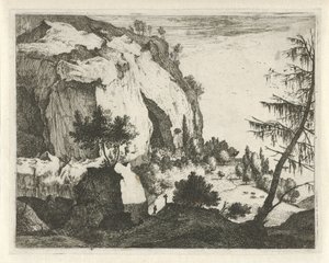Paesaggio montano (Paesaggi tirolesi) da Roelant Roghman